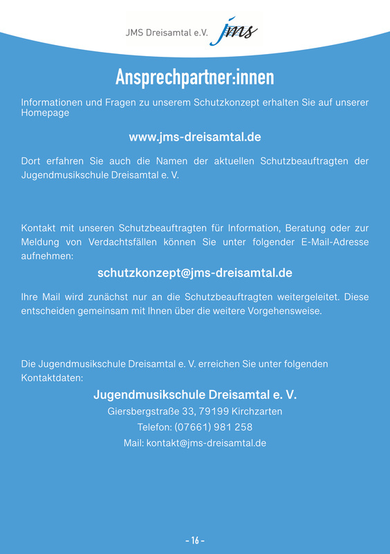 Schutzkonzept 11 Schutzkonzept 11